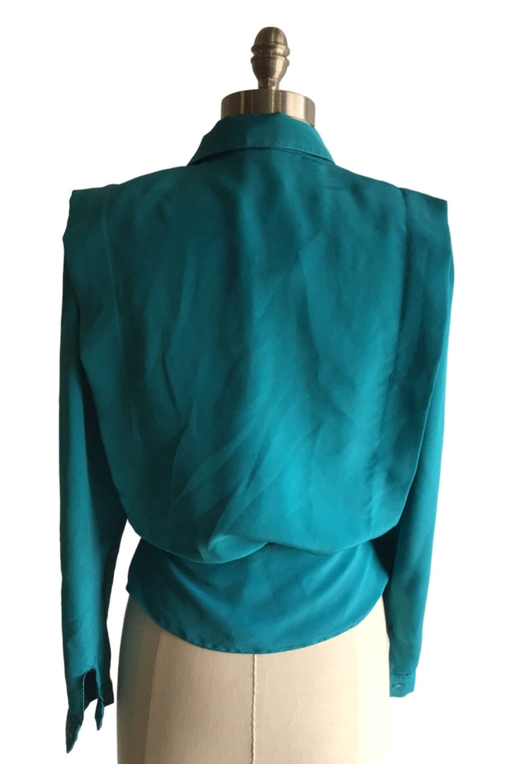 Vintage Satin Blouse - The Daisy Chain