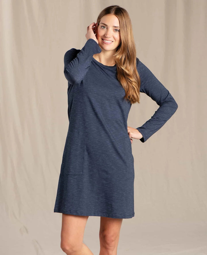 Windermere Dress - Navy - The Daisy Chain