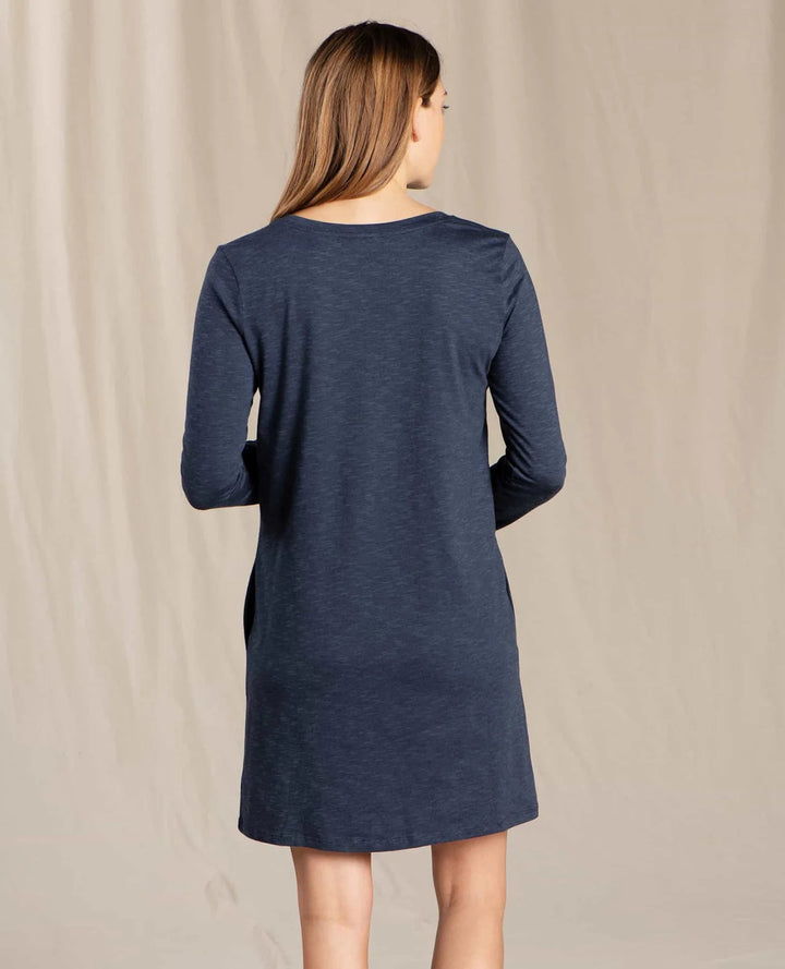 Windermere Dress - Navy - The Daisy Chain