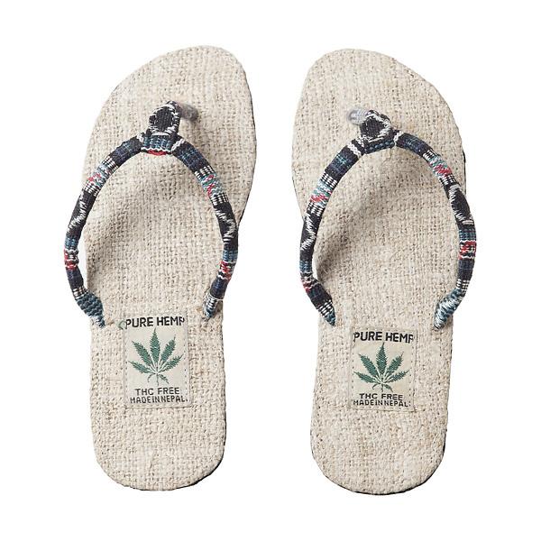 Fair Trade Hemp Flip Flops %Women's Clothing Boutique Collingwood%  