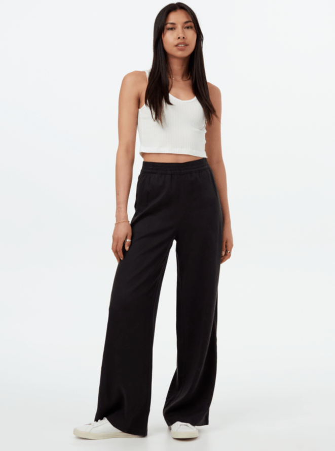 Wide Leg Pant - Black