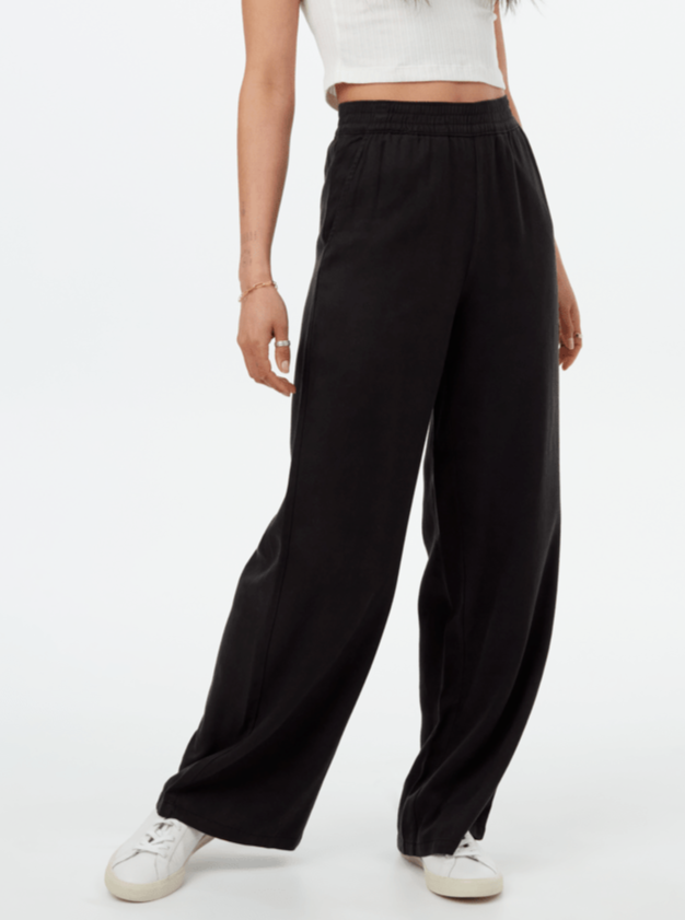 Wide Leg Pant - Black