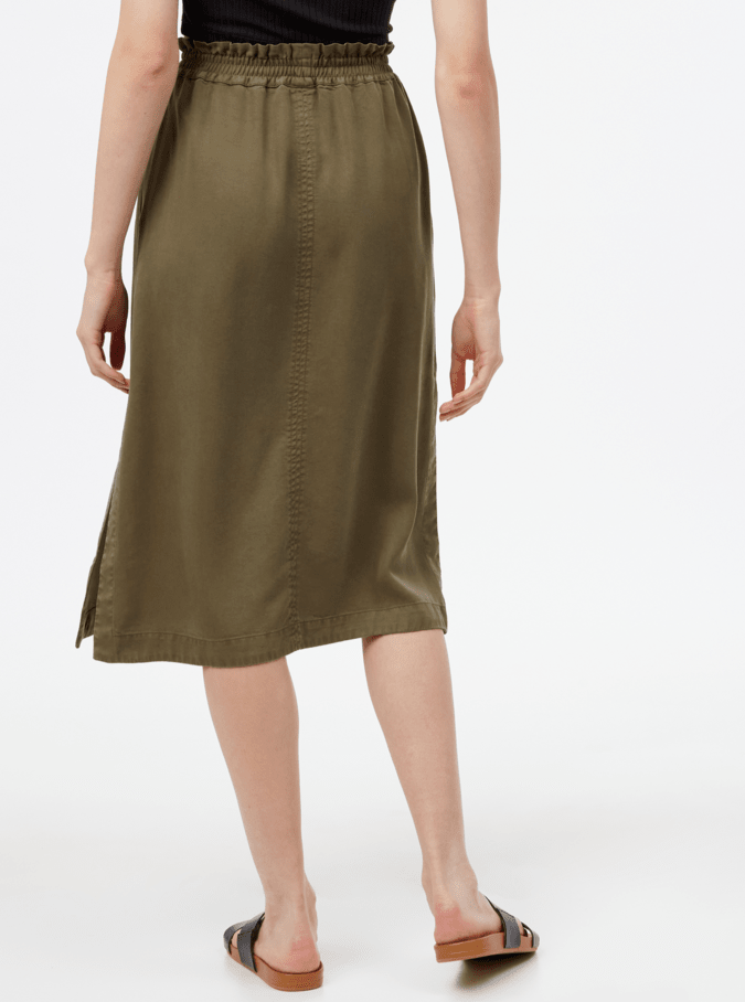 Midi Skirt - Olive