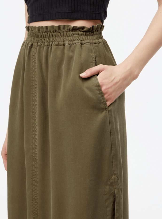 Midi Skirt - Olive