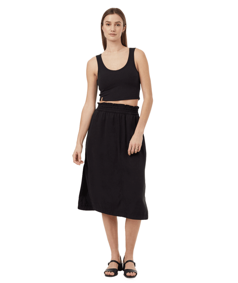 Midi Skirt - Black