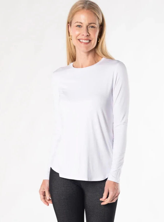 Georgia Long Sleeve - White