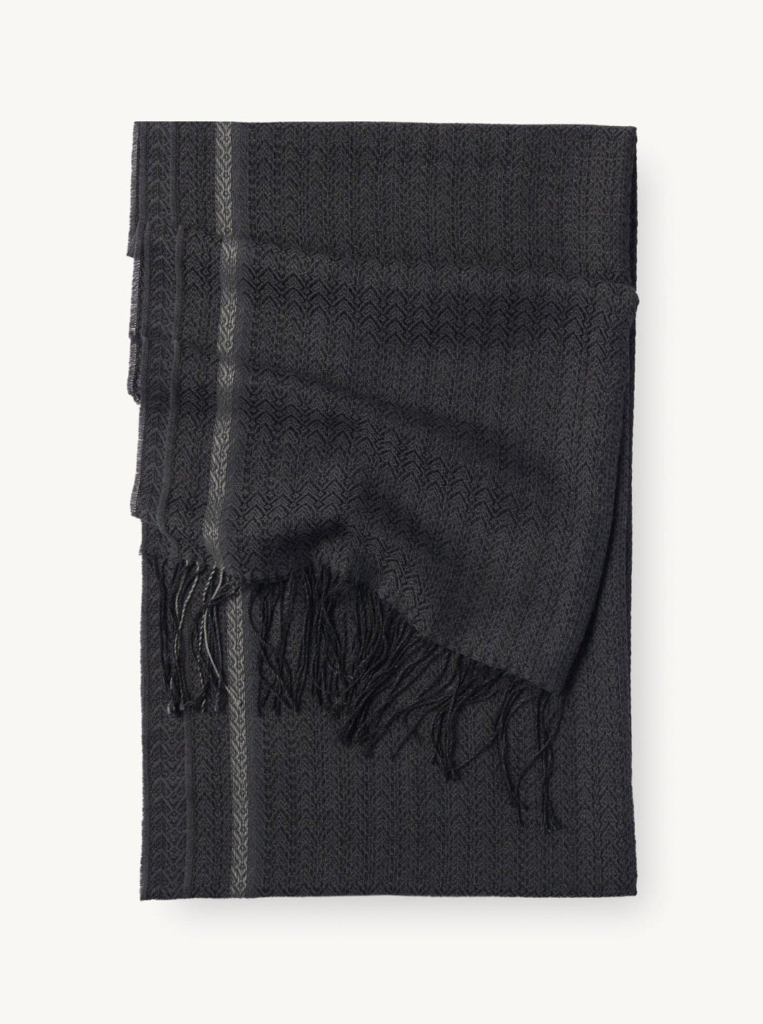 Alpacasilk Wrap - Obsidian - The Daisy Chain