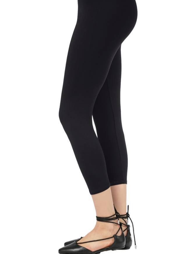 Capri Leggings - Black - The Daisy Chain